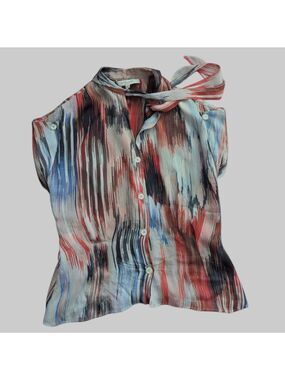 LUCA LUCA SILK SHIRT BLOUSE